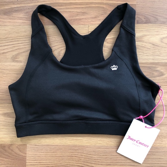 JUICY COUTURE~Small racer back sports bra - Picture 2 of 8